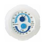 (まとめ)EMPEX 温・湿度計 シュクレミニ温度・湿度計 TM-2381 クリアホワイト〔×5セット〕 代引不可