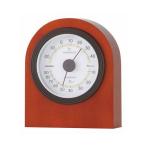 EMPEX 温度・湿度計 ベルモント 温度・湿度計 置用 TM-686 ウォルナット 代引不可