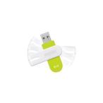 (まとめ)USBフラッシュメモリ 8GB USB2.0 暗号化ソフト搭載 グリーン 10個