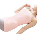 ふんわりロング腹巻き ピンク