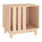 vidaXL собака house 60x45x57 cm натуральное дерево сосна материал животное товары для домашних животных товары для домашних животных собака сопутствующие товары собака house оплата при получении не возможно 