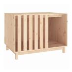 vidaXL собака house 100x70x72 cm натуральное дерево сосна материал животное товары для домашних животных товары для домашних животных собака сопутствующие товары собака house оплата при получении не возможно 
