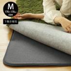 ショッピング下敷き ふかピタ 防音 ふかふか 下敷き専用 ラグ 170×170cm 約2畳 滑り止め 下敷きラグ ラグマット カーペット ラグカーペット 床暖房対応 ふかぴた 代引不可