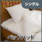 ダニゼロック.S.P ストライプ柄 防ダニ ベットパット 単品 シングル