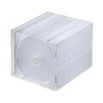 5個セット 30枚×5 サンワサプライ Blu-ray・DVD・CDケース スリムタイプ・30枚セット・クリア FCD-PU30CLNX5 代引不可