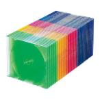 5個セット 50枚×5 サンワサプライ Blu-ray・DVD・CDケース スリムタイプ・50枚セット・5色ミックス FCD-PU50MXN2X5 代引不可
