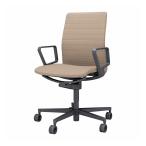 メーカー直送 オフィスチェア ファブレ 肘付き ソフトベージュ 椅子 リモートワーク パソコンチェア 会社 C01-B152CU-B1K1K4 代引不可