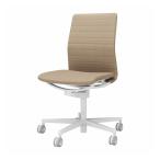 メーカー直送 オフィスチェア ファブレ 肘なし ソフトベージュ 椅子 リモートワーク パソコンチェア C01-W102CU-W1K1K4 代引不可