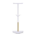 ショッピングランドセルラック ランドセルラック バックパックスタンド ホワイト ランドセルスタンド ポール ハンガー かばん掛け スタイリッシュ 省スペース おしゃれ 代引不可