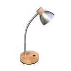 Yahoo! Yahoo!ショッピング(ヤフー ショッピング)オリンピア MotoM モトム LEDテーブルランプ 白木ナチュラル テーブルライト 木目調 GS1704CR LED 卓上 照明