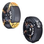  колесная цепь простой установка шина 2 минут 4 место наматывать snow цепь машина автомобиль снег дорога . снег . снег желтый черный машина сопутствующие товары предотвращение скольжения slip оплата при получении не возможно 