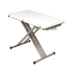 回転リフティングテーブル LP-8913 机 作業台 ワークテーブル ダイニングテーブル