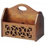 リモコンケースOW-202 アジアンテイスト家具 木製 おしゃれ アンティーク風 代引不可