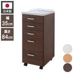  конечный продукт сделано в Японии medical Wagon ширина 35cm... место хранения верстак щель Wagon щель подставка шкаф местного производства место хранения сборка не необходимо модный оплата при получении не возможно 