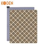 広電 ホットカーペット 3畳フランネルラグ付き チェック柄 VWU3015-NHC カーペット ラグ 暖房器具 チェック カバー