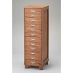 小物整理チェスト 【引き出しいっぱい多段チェスト12段】 ［送料無料］ ネームプレート付き 多段チェスト 12段ラック 引き出し 木製書類ラック 小物収納棚 収納チェスト 整理チェスト