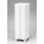 引出しいっぱい多段チェスト12段 ホワイト OSK-K042WH