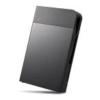 バッファロー ICカード対応MILスペック耐衝撃ボディー防滴・防塵ポータブルHDD 2TB ブラック HD-PZN2.0U3-B HDD