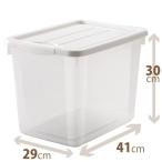 天馬 収納ケース プロフィックス フリーボックス40 深型 ホワイト