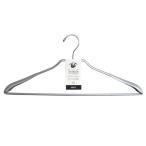 サワフジ 衣類ハンガー アニマーレ スーツハンガー シルバー ハンガー 洋服ハンガー