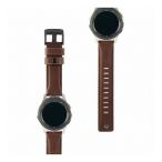 日本正規代理店品 URBAN ARMOR GEAR Galaxy Watchバンド Galaxy Watch 46mm用 LEATHERシリーズ ブラウンUAG-GWLL-BR