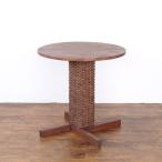 カフェテーブル 丸型 @CBi(アクビィ) ACTS79DK 家具 インテリア カフェテーブル サイド コーヒー 机 チーク 木製 代引不可