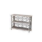 シャビーアイアン&ウッド 3段シェルフ 代引不可