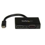 STARTECH.COM LTD MDP2HDVGA Mini DisplayPort接続トラベルA Vアダプタ ツーインワン・ミニディスプレイポートMini DP - VGA HDMI変換アダプタ 代引不可