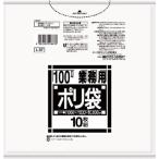 サニパック Ｌシリーズ100Ｌ透明 10枚 L-87 清掃用品・ゴミ袋