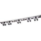 清掃用品 そうじ用具保管 ＴＲＵＳＣＯ　ほうき・モップキャッチ　５連　  (THMC5)