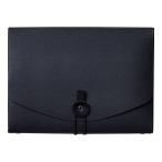 ロッツ フルオープンケース 黒 4884クロ キングジム A5サイズ 収納ケース 小物 書類 軽量 丈夫 便利 KING JIM