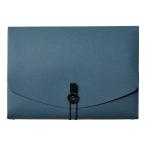 ロッツ フルオープンケース ネイビー 4886ネイ キングジム A5サイズ 収納ケース 小物 書類 軽量 丈夫 便利 KING JIM