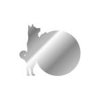 ミラー Coconimo Mirror 06丸形・柴犬 東洋ケース 代引不可