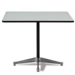 チャールズ&amp;レイ・イームズ コントラクトテーブル スクエア型90.5cmホワイト 代引不可