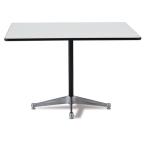 チャールズ&amp;レイ・イームズ コントラクトテーブル スクエア型106cmホワイト 代引不可