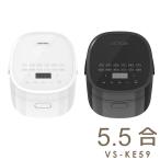 マイコン炊飯ジャー 5.5合炊き 冷凍ごはん 自動保温 ブラック ホワイト 炊飯器 早炊き 無洗米 白米 玄米 おかゆ ふっくら ほかほか ご飯 料理