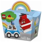レゴ10957 DUPLO MY FIRST デュプロ ショウボウヘリコプタートパトカー LEGO 玩具 おもちゃ