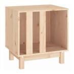 vidaXL собака house 50x40x52 cm натуральное дерево сосна материал животное товары для домашних животных товары для домашних животных собака сопутствующие товары собака house оплата при получении не возможно 