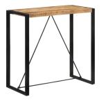 vidaXL балка стол 110x55x110 cm натуральное дерево черновой манго дерево мебель стол кухня * обеденный салон стол оплата при получении не возможно 