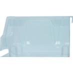 コンテナ・パレット パーツボックス ＴＲＵＳＣＯ　スタッキングコンテナ　９．６Ｌ　透明　  (TSC240TM)