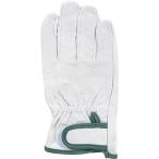 おたふく JW 825白 手首 マジック止 PL M JW825M 保護具 作業手袋 革手袋 代引不可