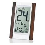 ショッピング電波時計 デジタル日めくり電波時計 時計 掛け時計 置き時計 電波時計 クロック 空調管理 アデッソ KW9256