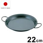 MT 日本製 鉄パエリア鍋 22cm 鉄鍋 鉄 PFASフリー フッ素未使用 業務用 業務用仕様 エムテートリマツ