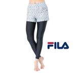 FILA fila フィラ 幾何柄ボトムセット ヨガ スポーツ ジム ウェア スポーツウェア ジムウェア ヨガウェア 運動 レディース