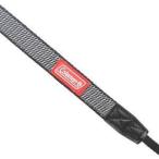 Coleman コールマンネックストラップ20 ブラック・グレー CO-8500