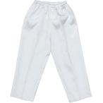 ARTEC ソフトサテンズボン テーパード J ホワイト ATC18352 キッズ 子供用品 代引不可