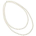 Yahoo! Yahoo!ショッピング(ヤフー ショッピング)コットンパールロングネックレス 雑貨 ホビー インテリア 雑貨 雑貨品