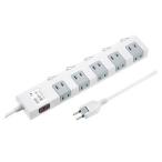 Yahoo! Yahoo!ショッピング(ヤフー ショッピング)5個セット サンワサプライ 節電タップ TAP-SP2110SW-5X5 代引不可