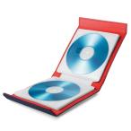 エレコム CD DVD Blu-ray対応手帳型メディアケース マグネット開閉 12枚収納 ネイビー CCD-CB12NV CCD-CB12NV パソコン 代引不可