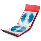 エレコム CD DVD Blu-ray対応手帳型メディアケース マグネット開閉 24枚収納 ネイビー CCD-CB24NV CCD-CB24NV パソコン 代引不可